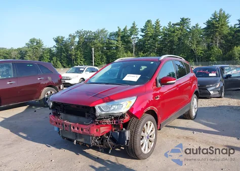 2017 Ford Escape Titanium from USA, damaged, VIN 1FMCU9JD6HUA73302